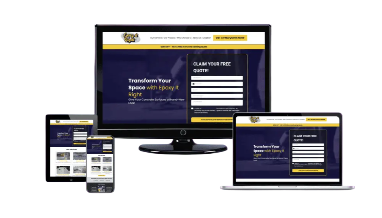 Client website built by Trestio