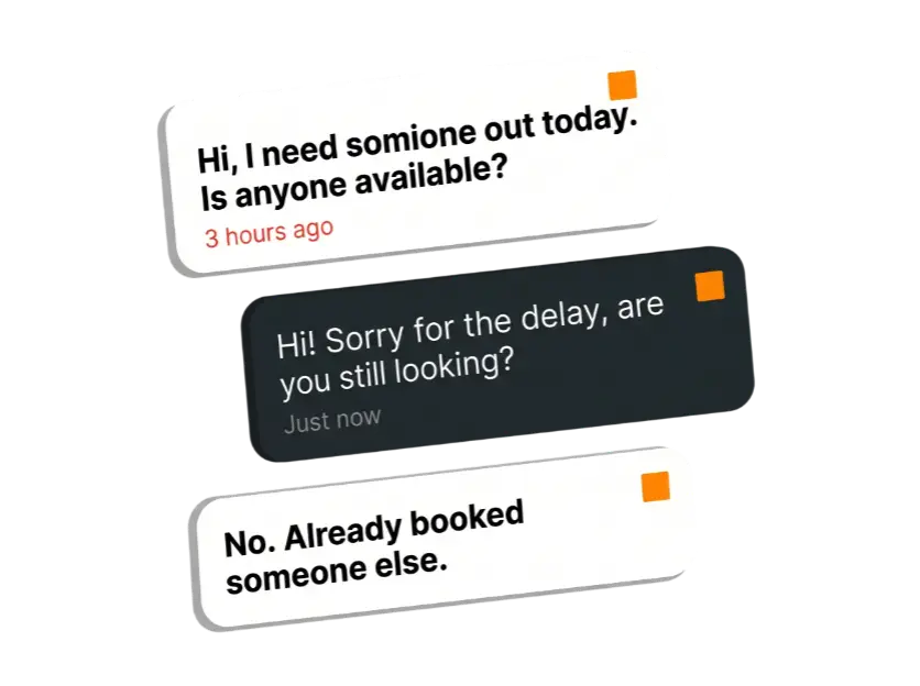Slow follow-up — lead gone cold