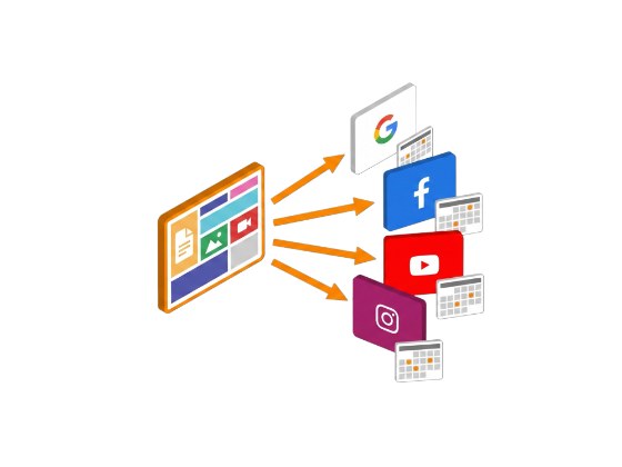 Multi-Channel Content Distribution