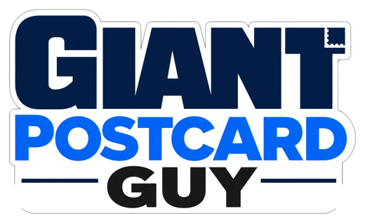 Giant Postcard Guy