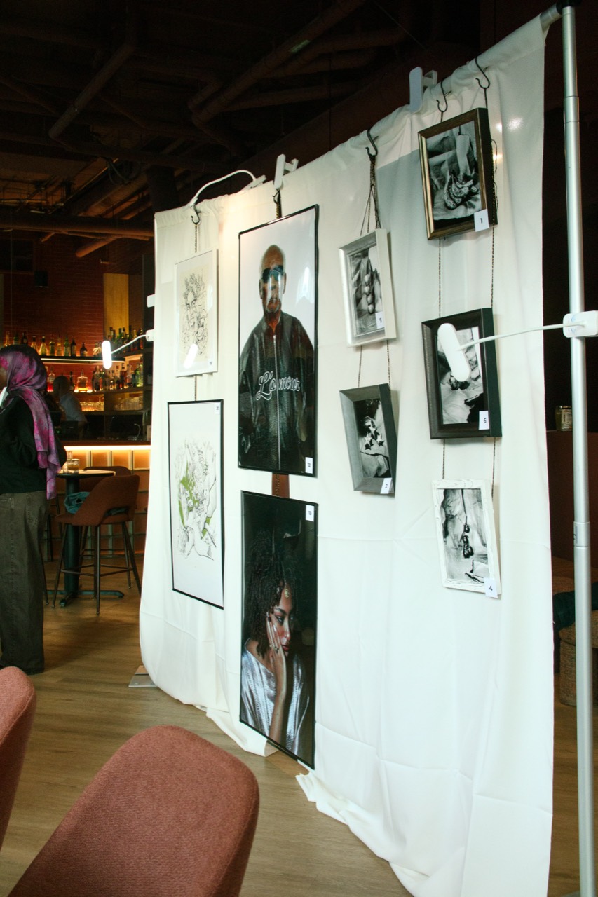 Artworks displayed in the Art in Motion exhibition