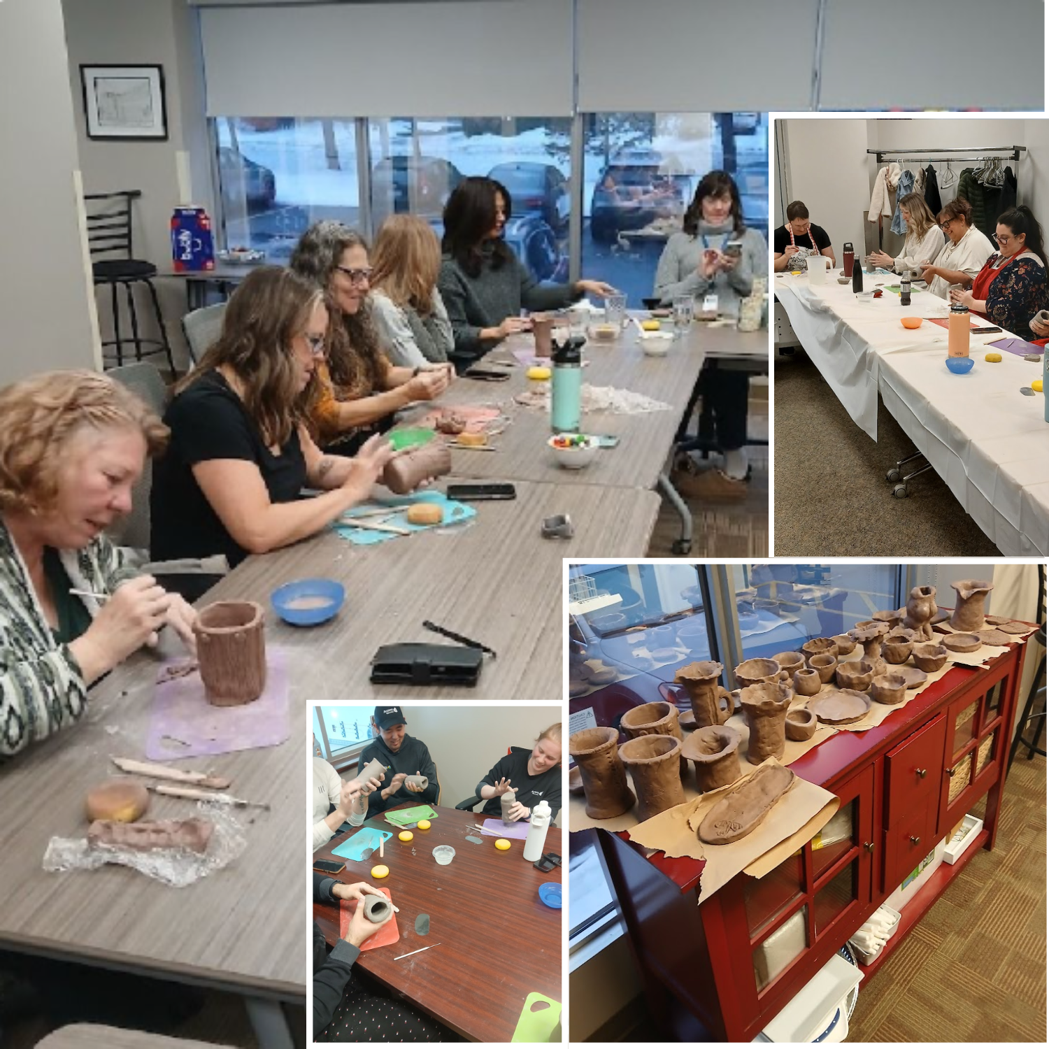 Team Building in Ottawa - Mobile Pottery Workshop 