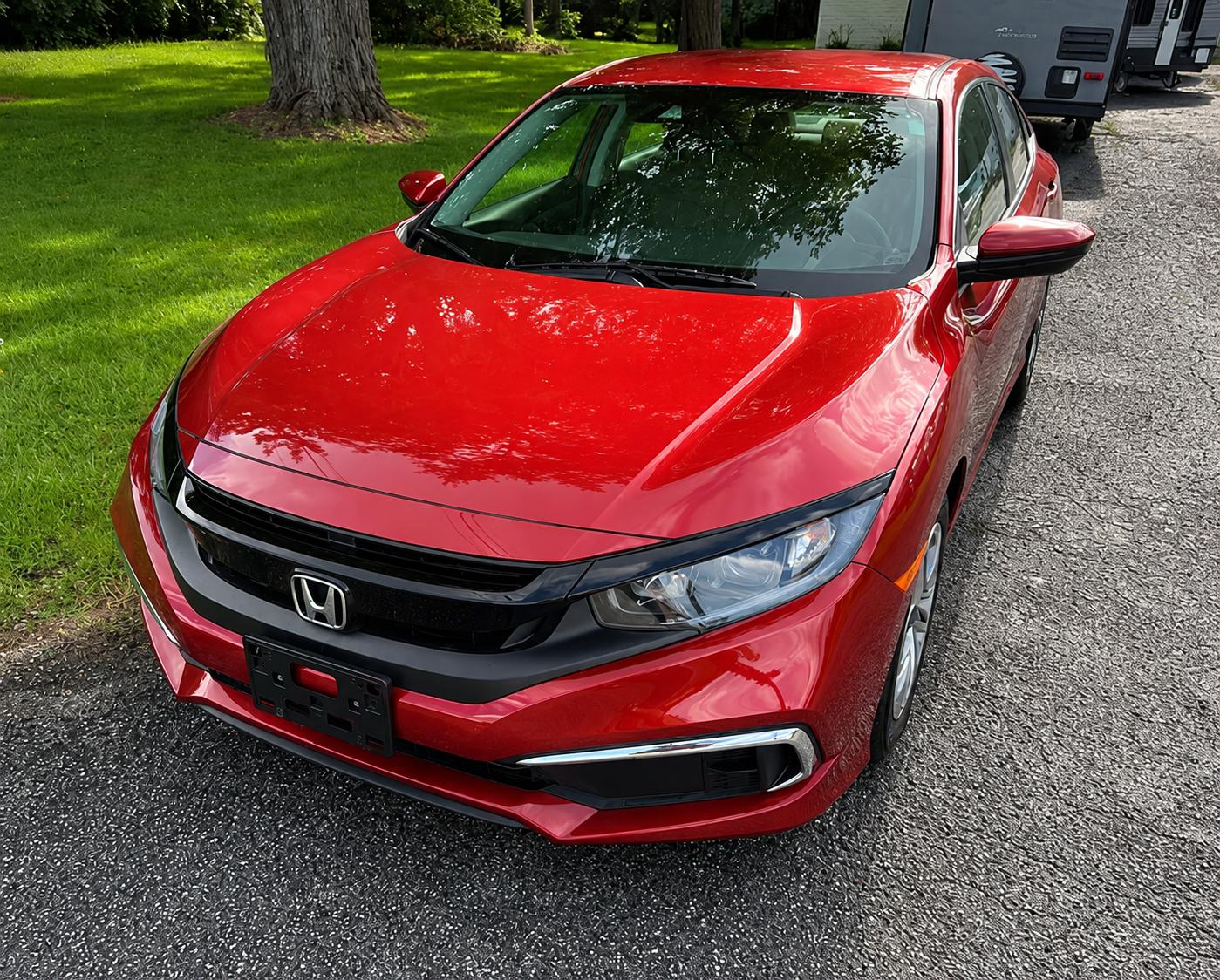 Honda Civic after mobile detailing in Florence, Kentucky