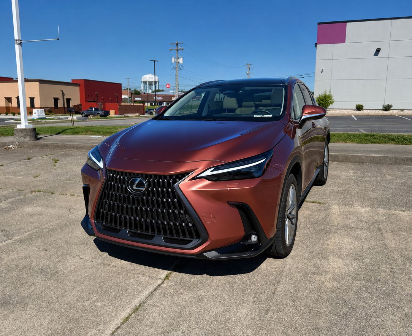 Lexus NX after mobile detailing in Montgomery, Ohio