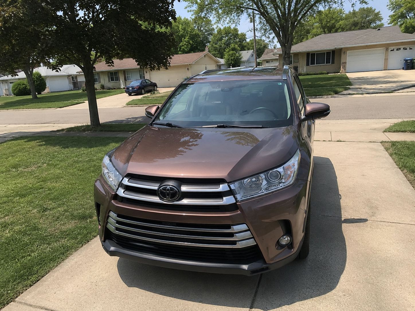 Toyota Highlander detailed before a road trip in Loveland, Ohio