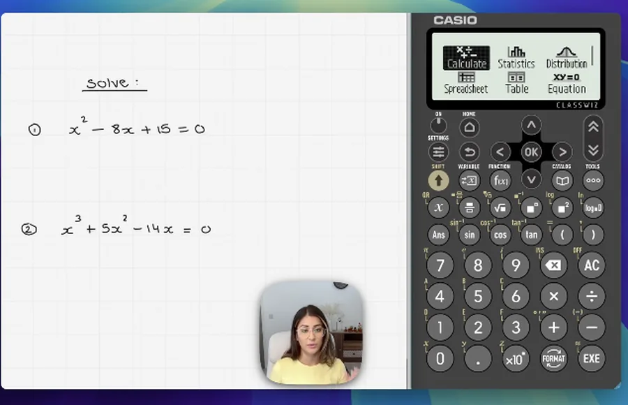 Weekly GCSE Maths lessons