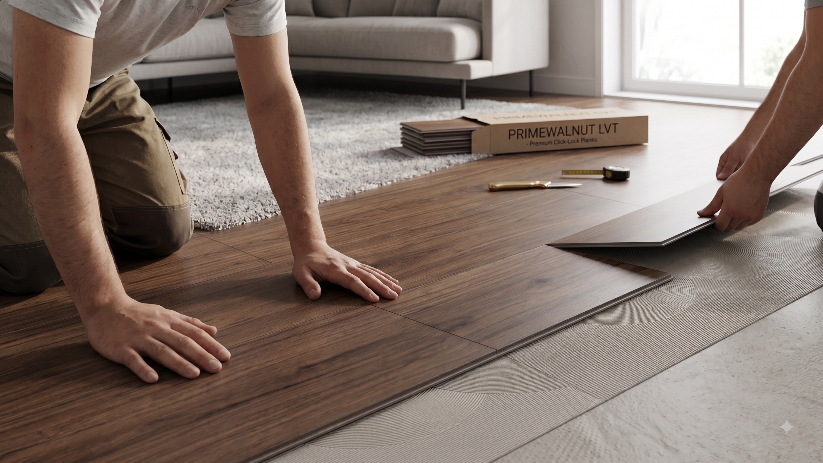 Luxury Vinyl Tiles (LVT)