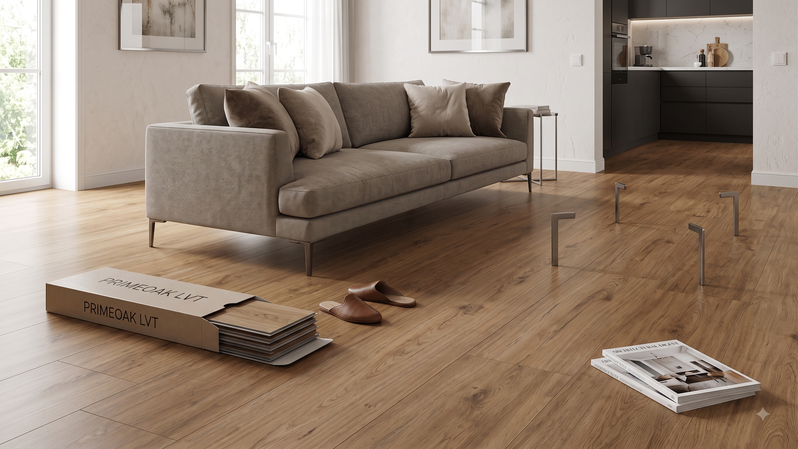 Liverpool Luxury Vinyl Tiles (LVT)