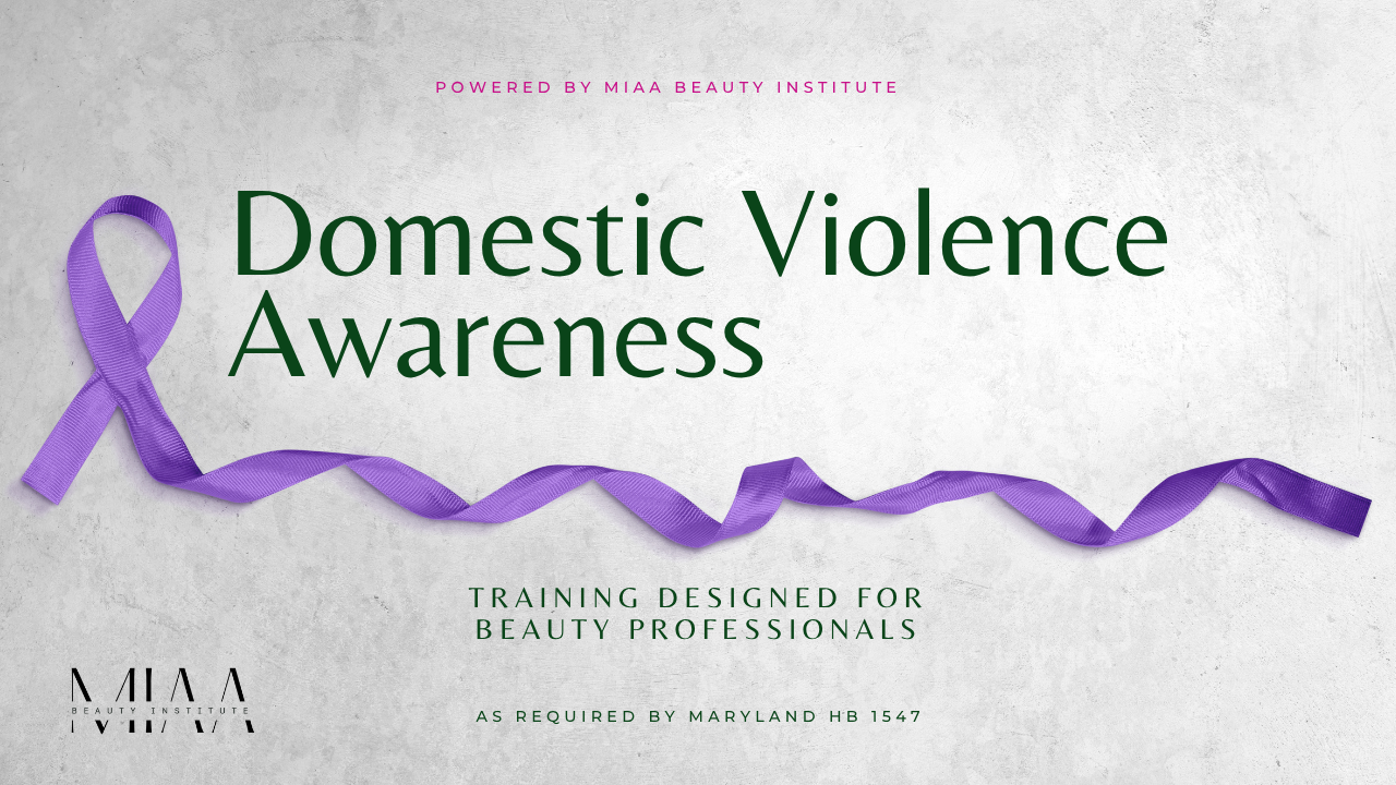Domestic Violence Awareness Training for beauty professionals