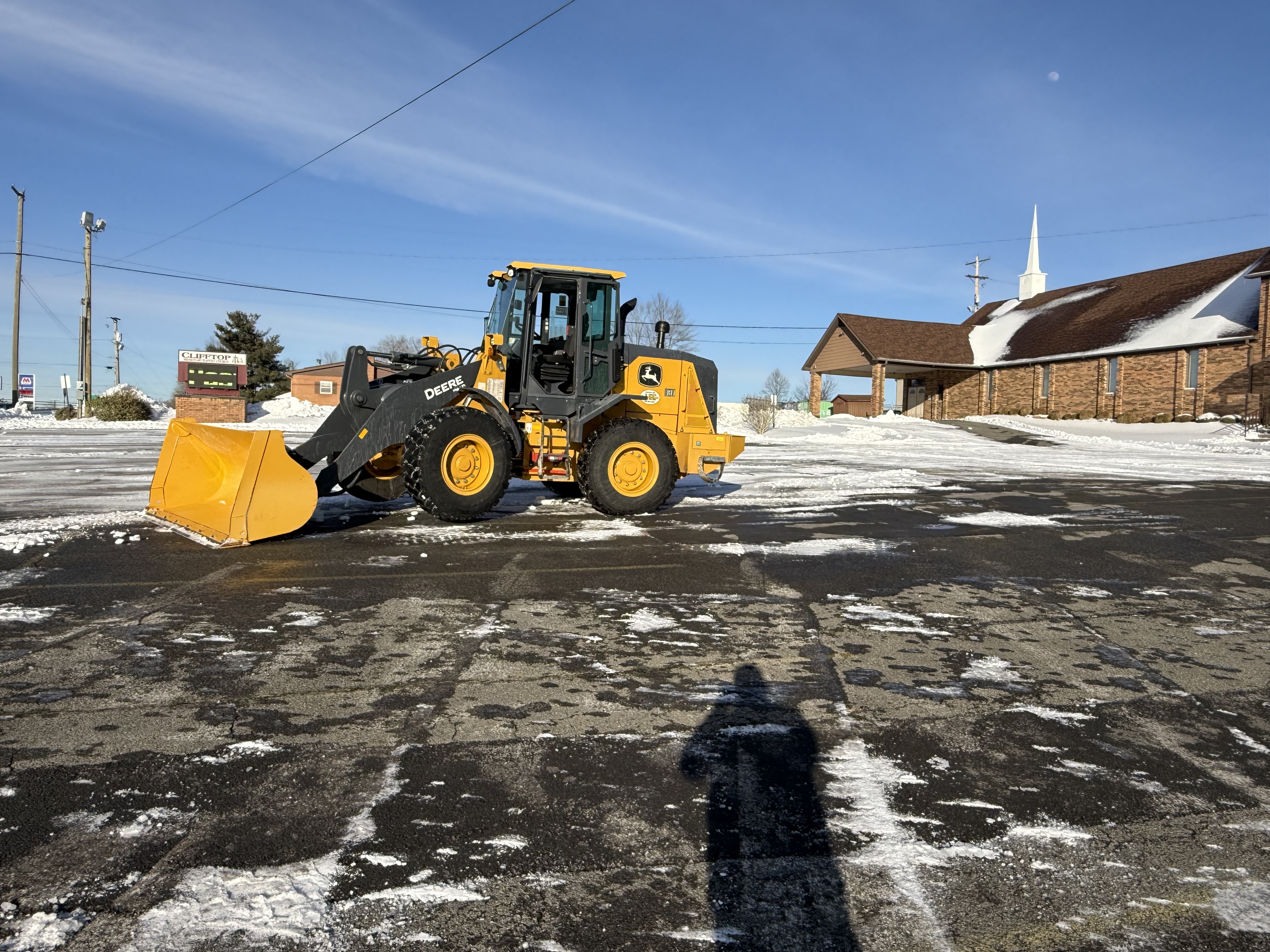 Snow plowing and removal for residential and commercial properties