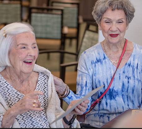 Seniors enjoying life at The Village at Sugar Land