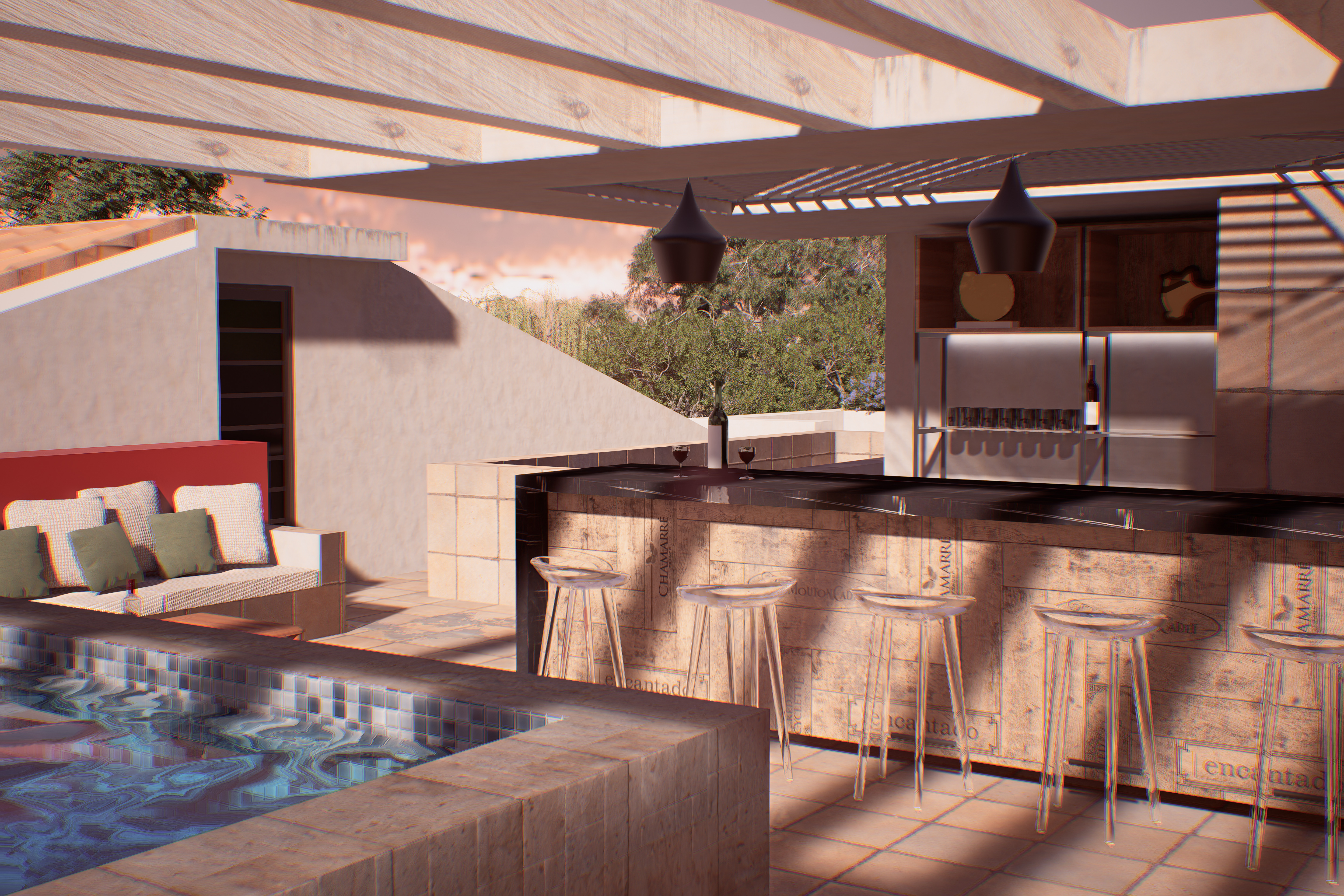 Bar rooftop