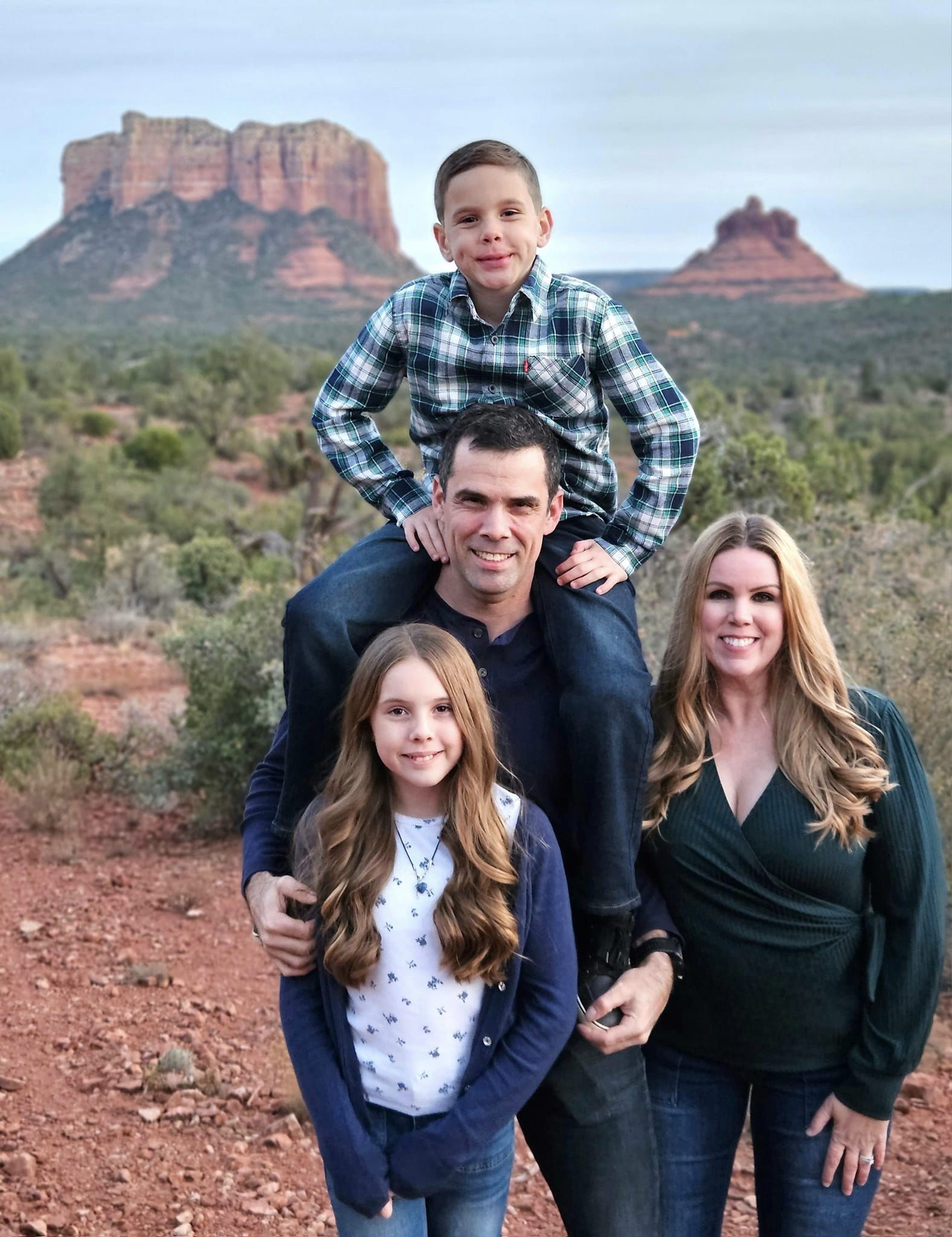 Jesse Bannister and family