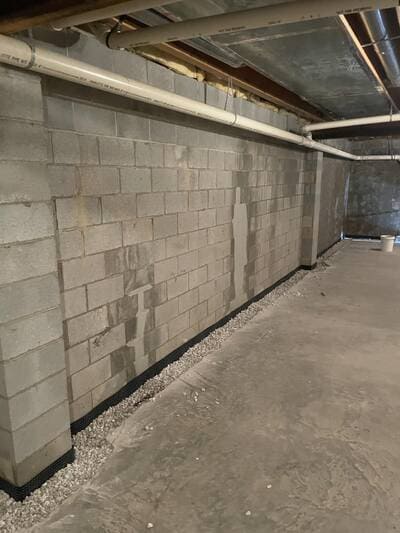 Crawlspace encapsulation in Towson