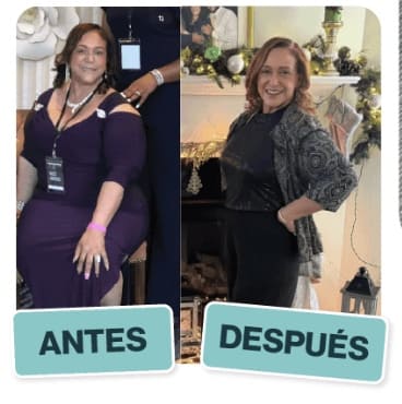 Antes y después de un estudiante