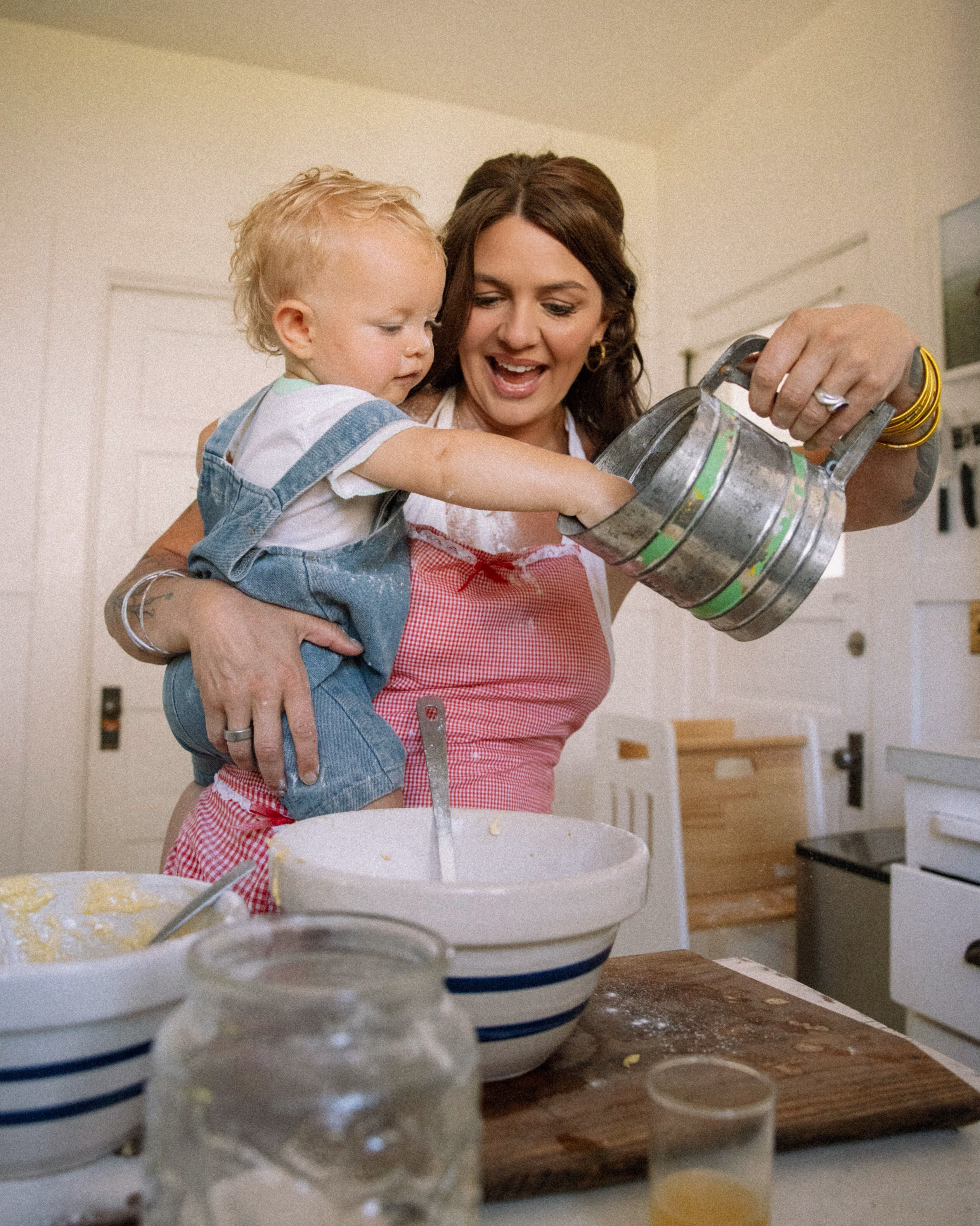 Annie in her kitchen