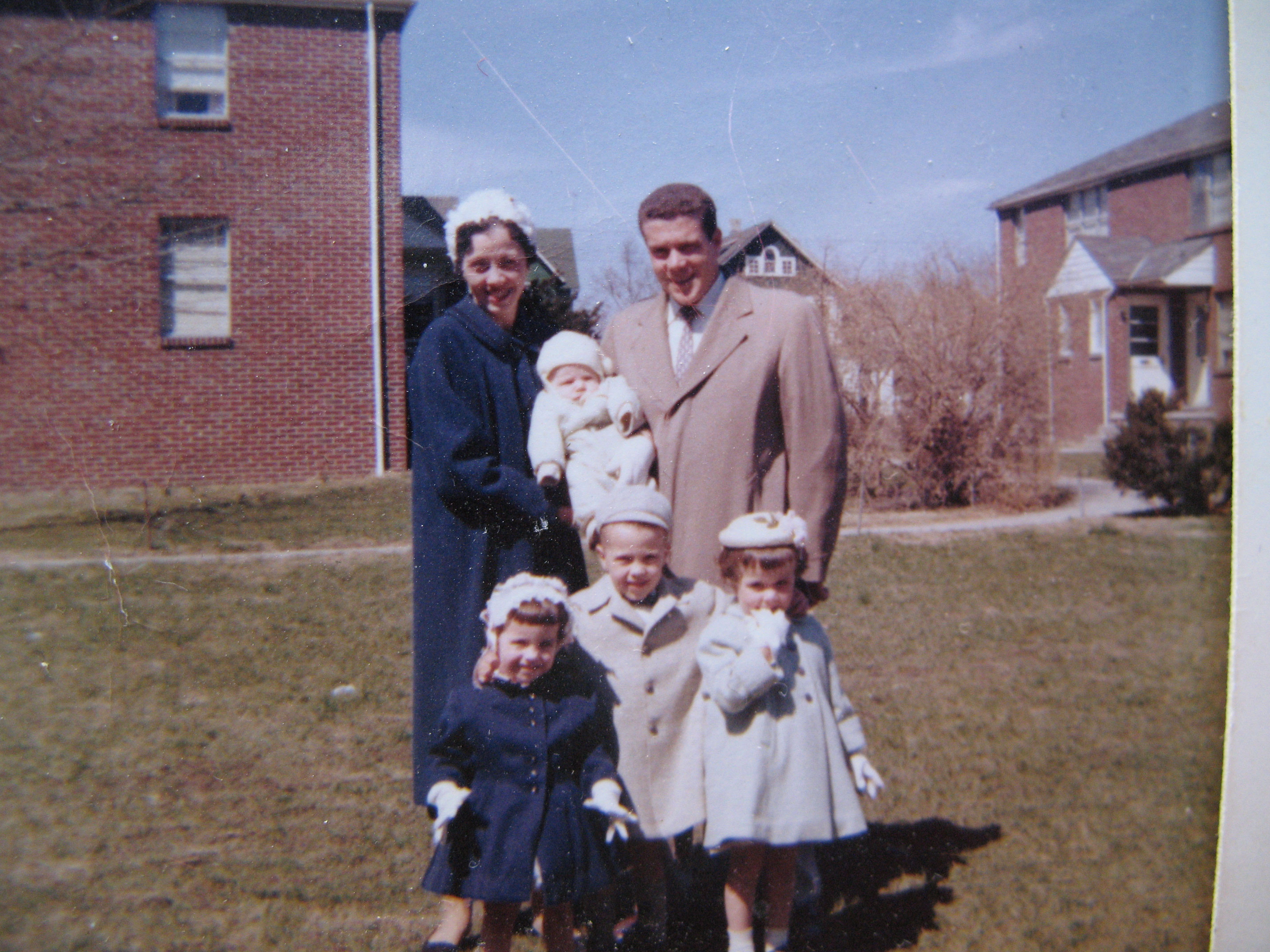 Easter family photograph — the kind of cherished image used in Photo Reminiscence Therapy sessions