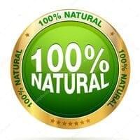 100% All Natural Badge