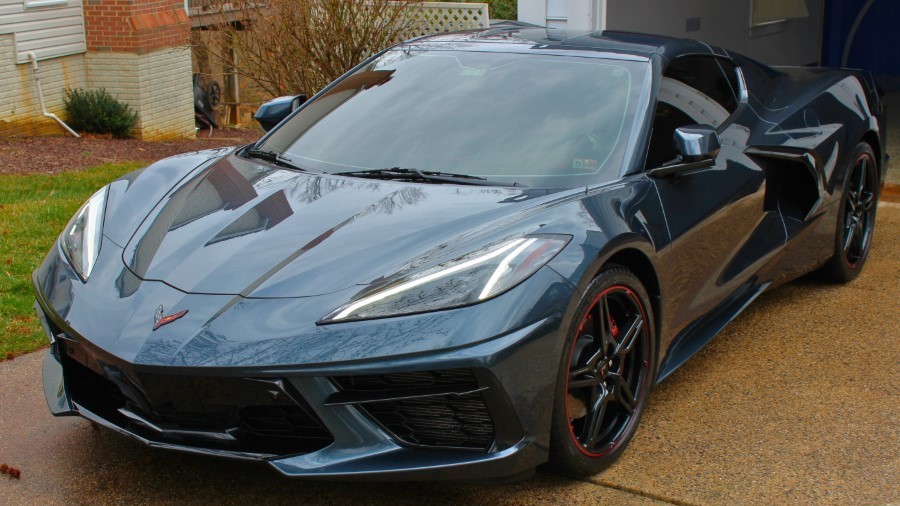 corvette with ceramic coating in Virginia