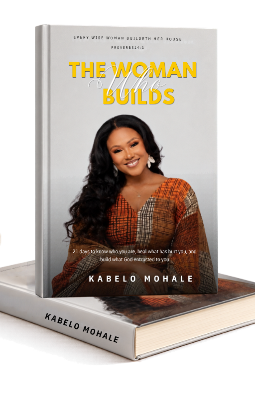 The Woman Who Builds — 21-day guided spiritual journal cover