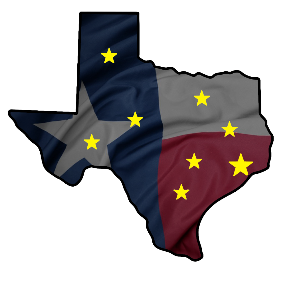 Texas service area map showing the regions ASAP Texas Homes serves for fast cash home sales.