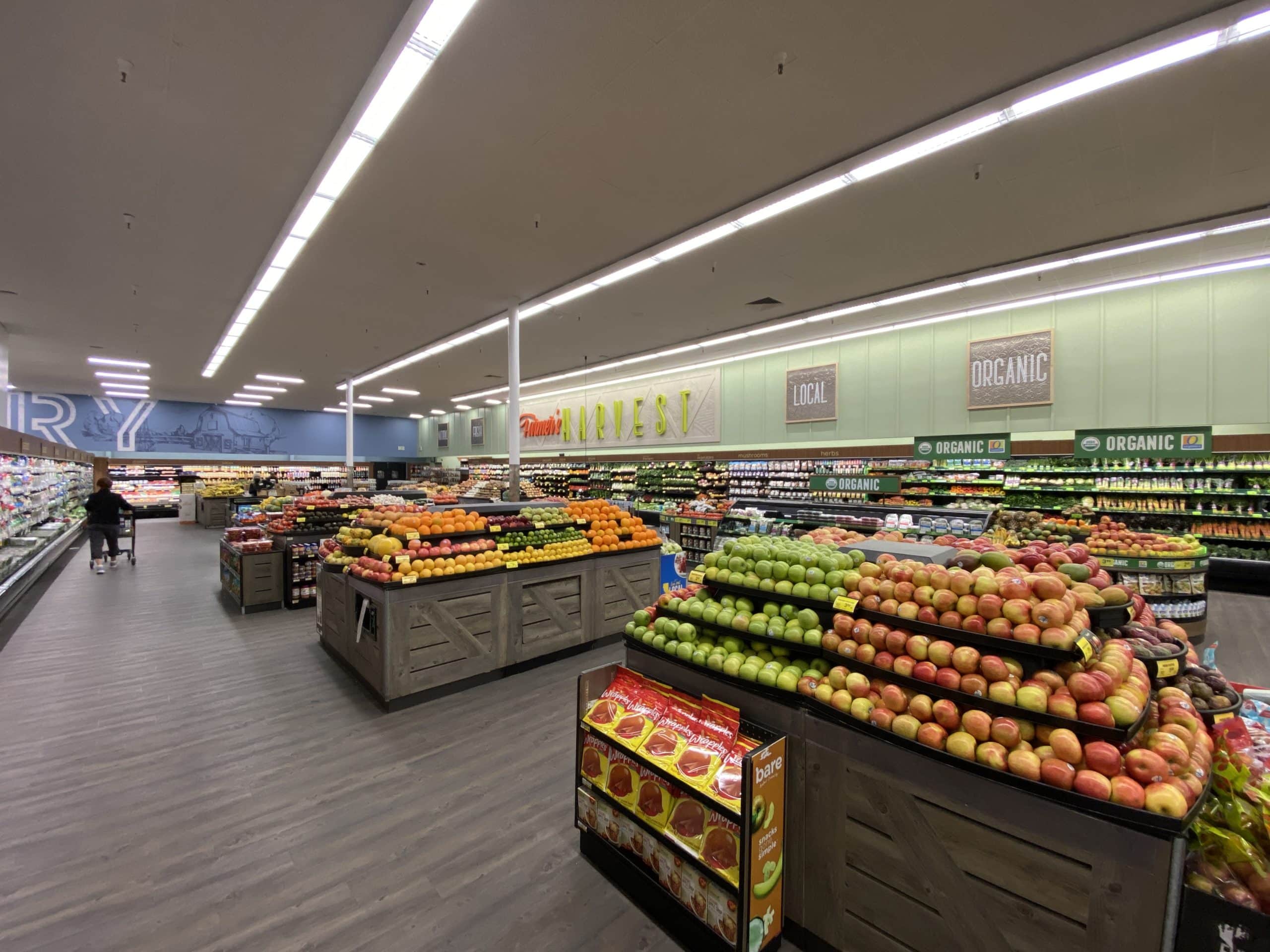 Completed retail or facility construction project