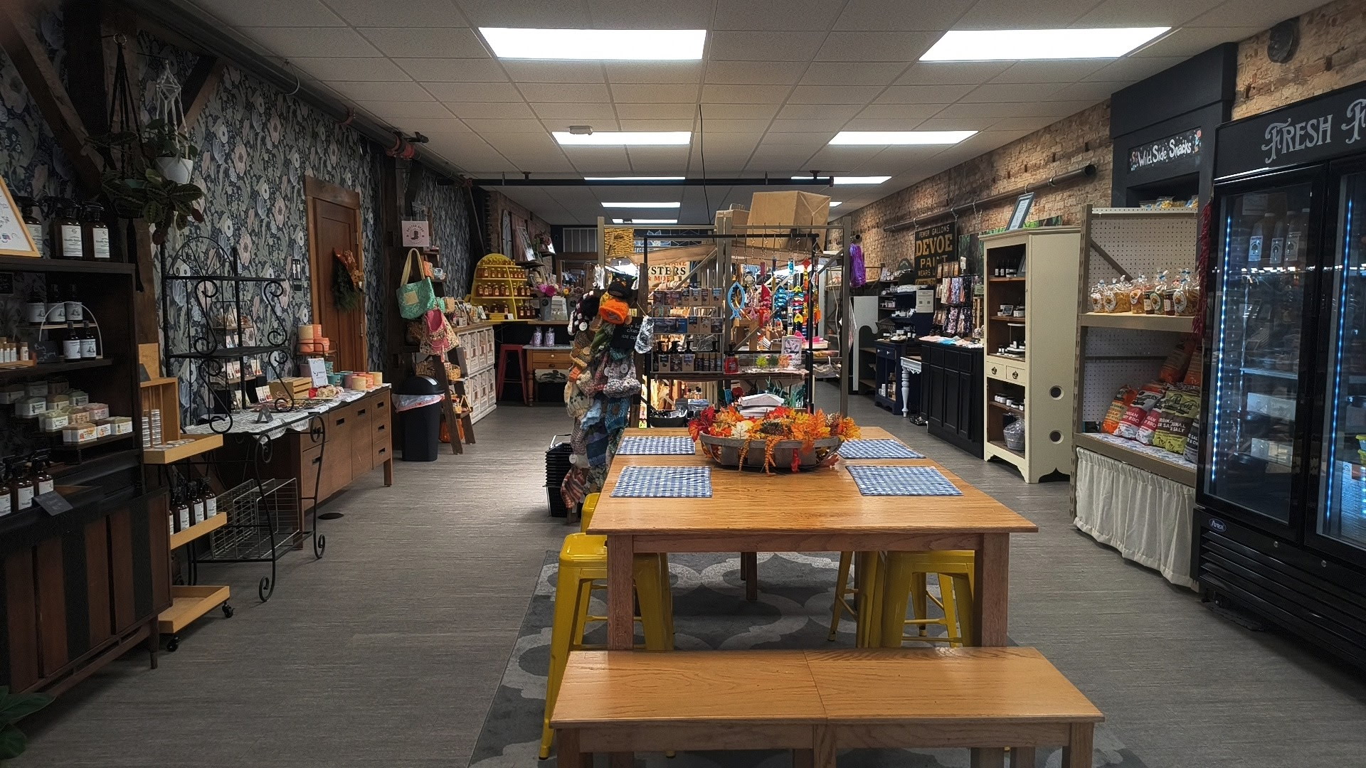 Fresh-baked goods and local vendor products at Grown and Made Local Market