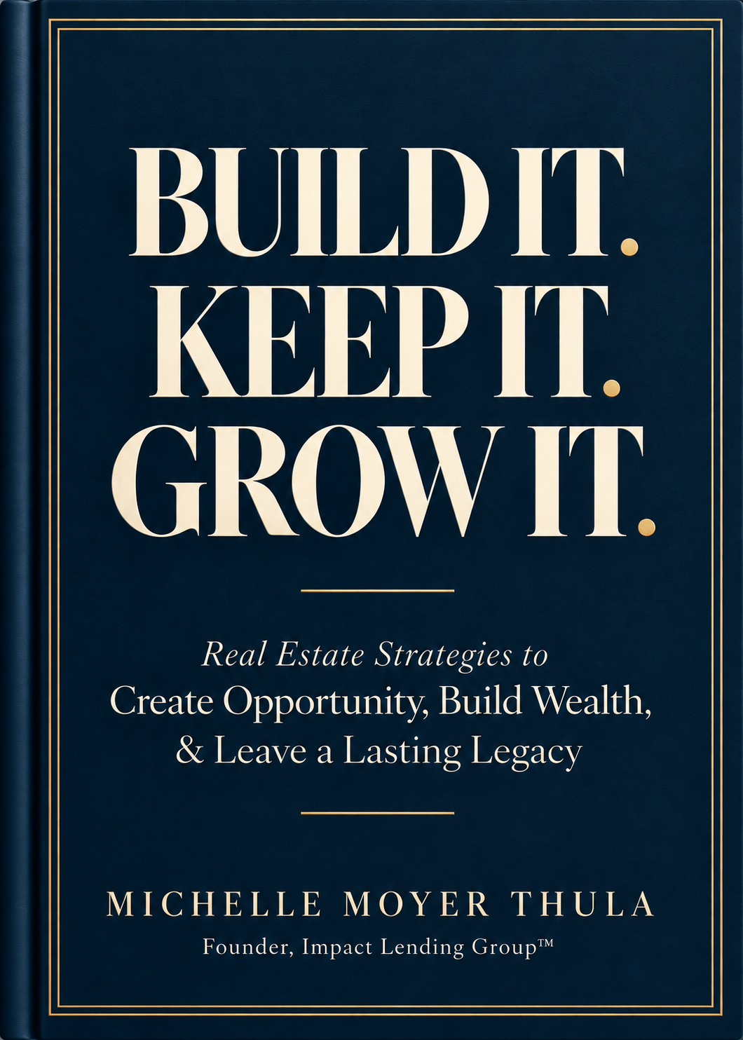 Build Keep Grow book front cover