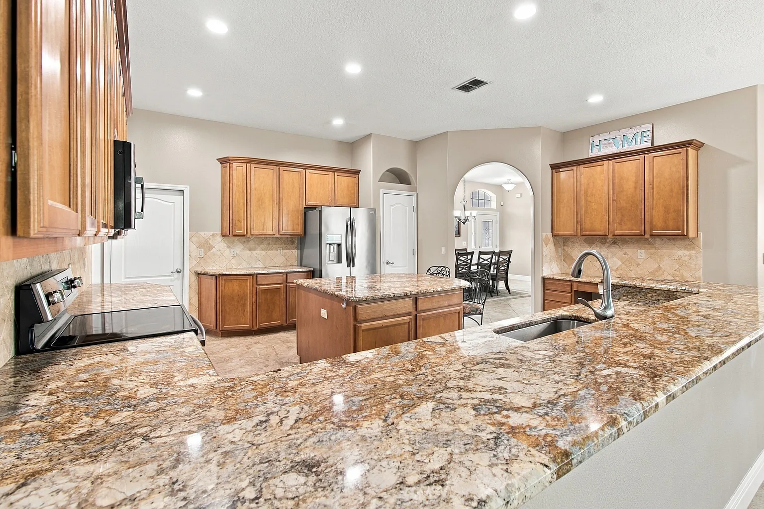 Kitchen at 3125 Ashmonte Dr, Land O Lakes FL