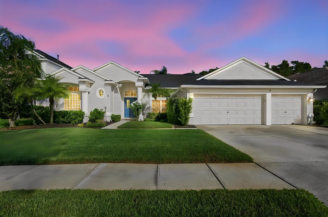 Front of house at 3125 Ashmonte Dr, Land O Lakes FL