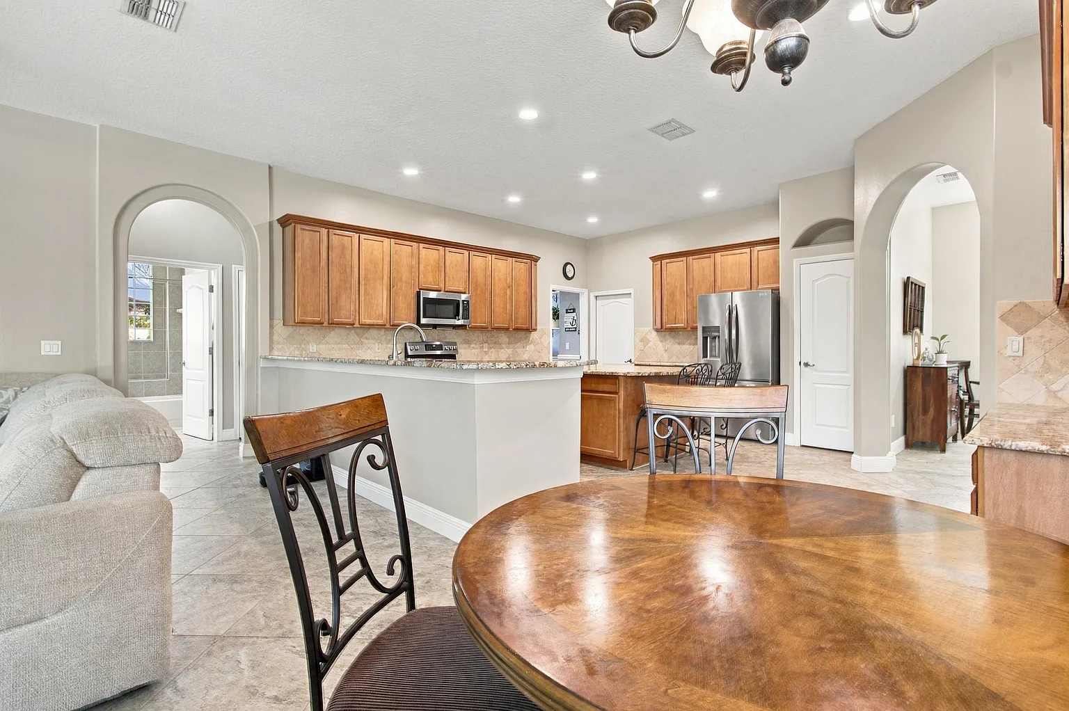 Kitchen at 3125 Ashmonte Dr, Land O Lakes FL