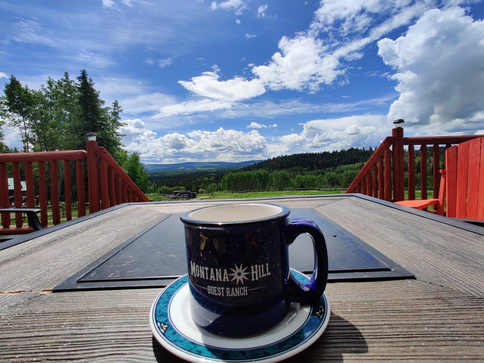 Ranch Vacation Morning Coffee