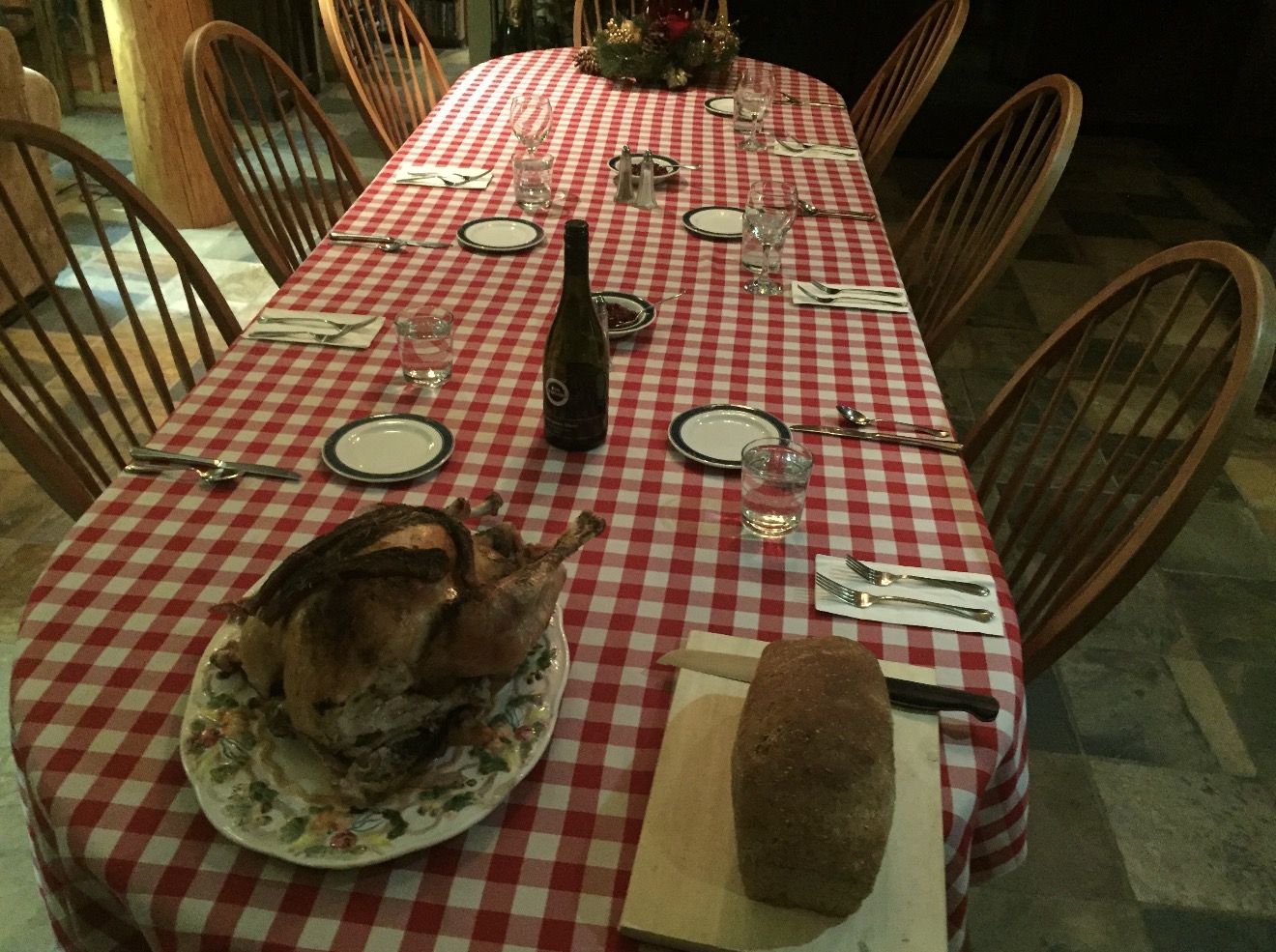 Christmas Dinner Table