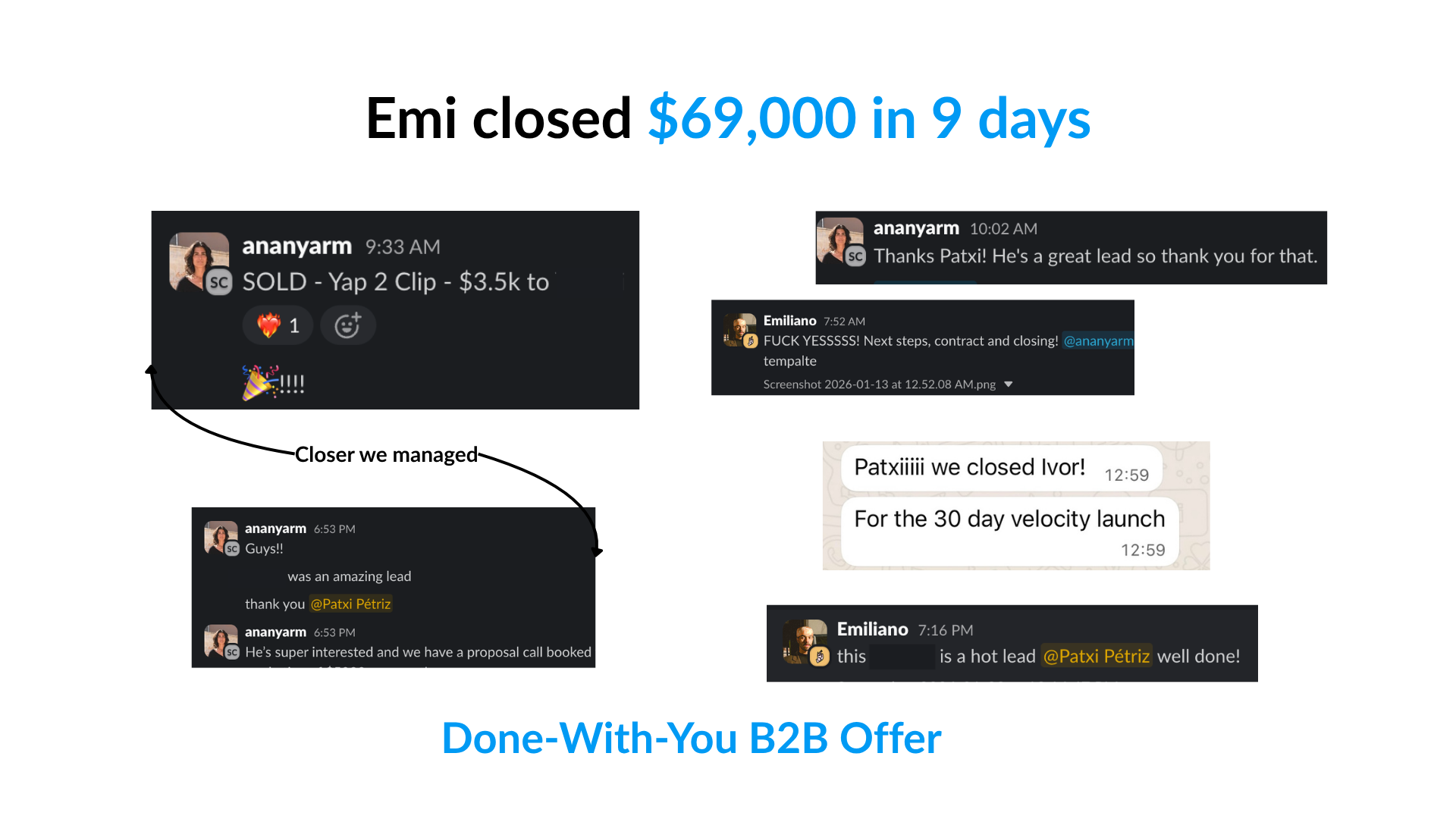Emiliano case study: $69,000 in sales in 9 days