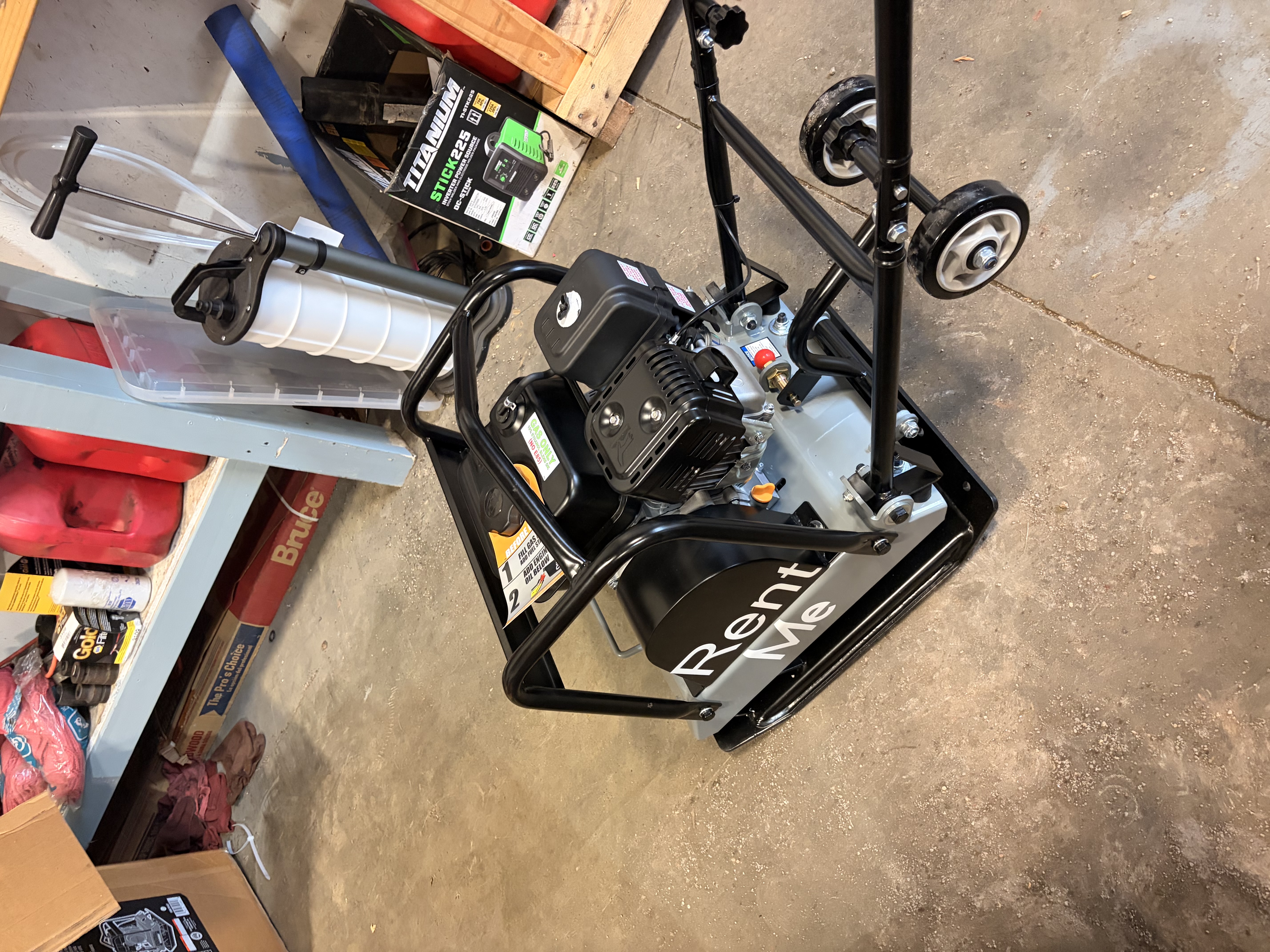 Plate compactor rental in South Elgin, IL