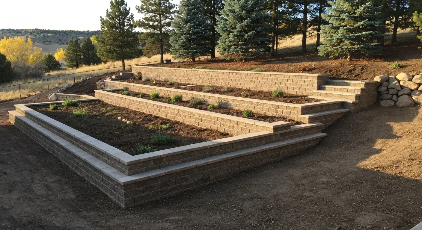 Retaining wall project