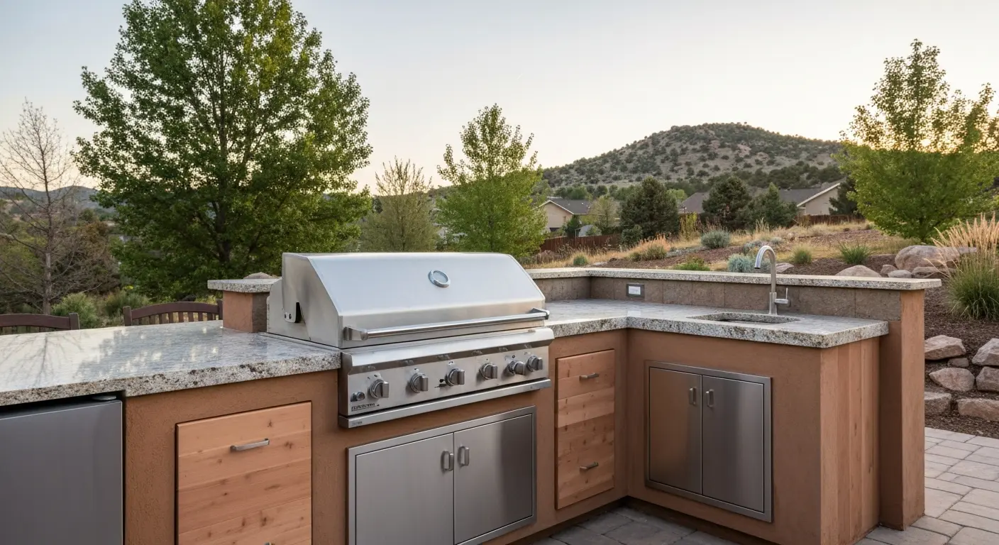 Outdoor kitchen