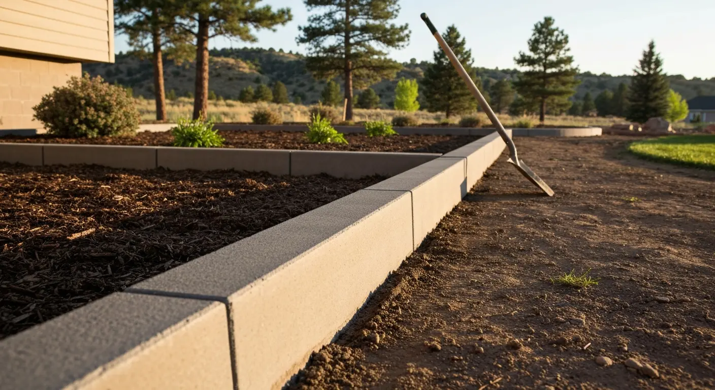 Concrete curbing installation