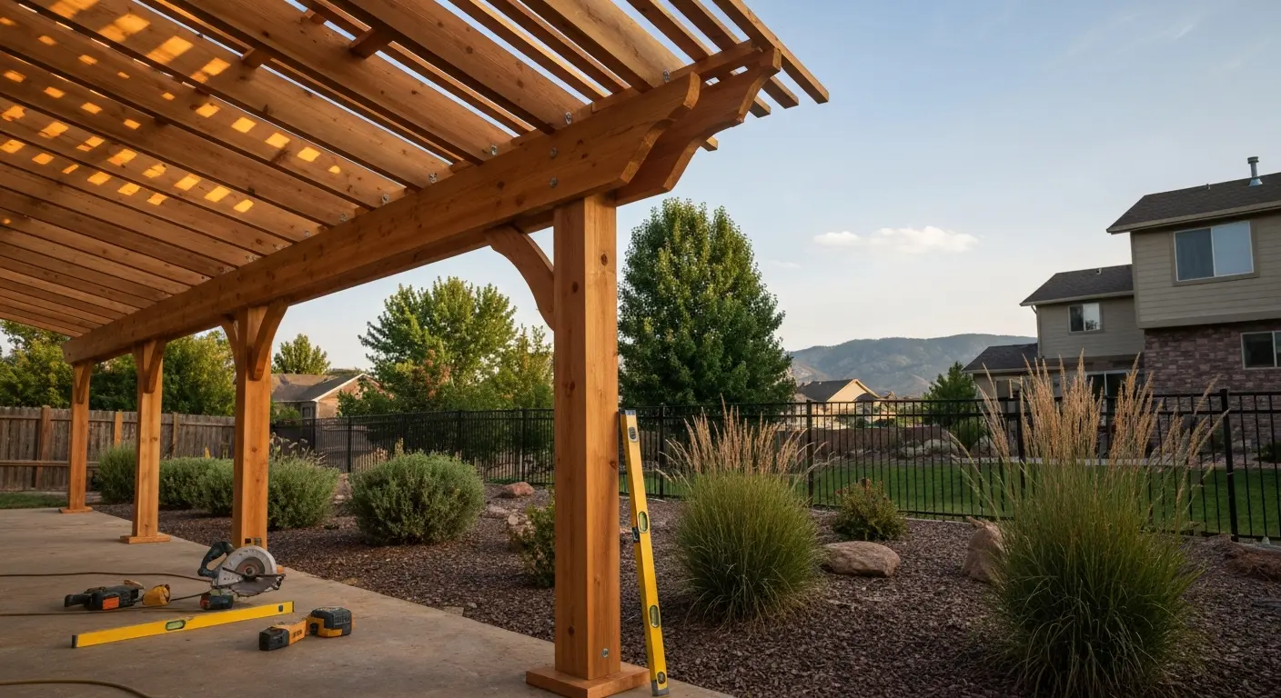 Pergola construction