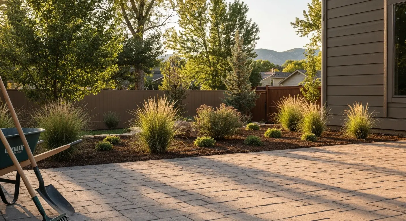 Custom landscape design and build