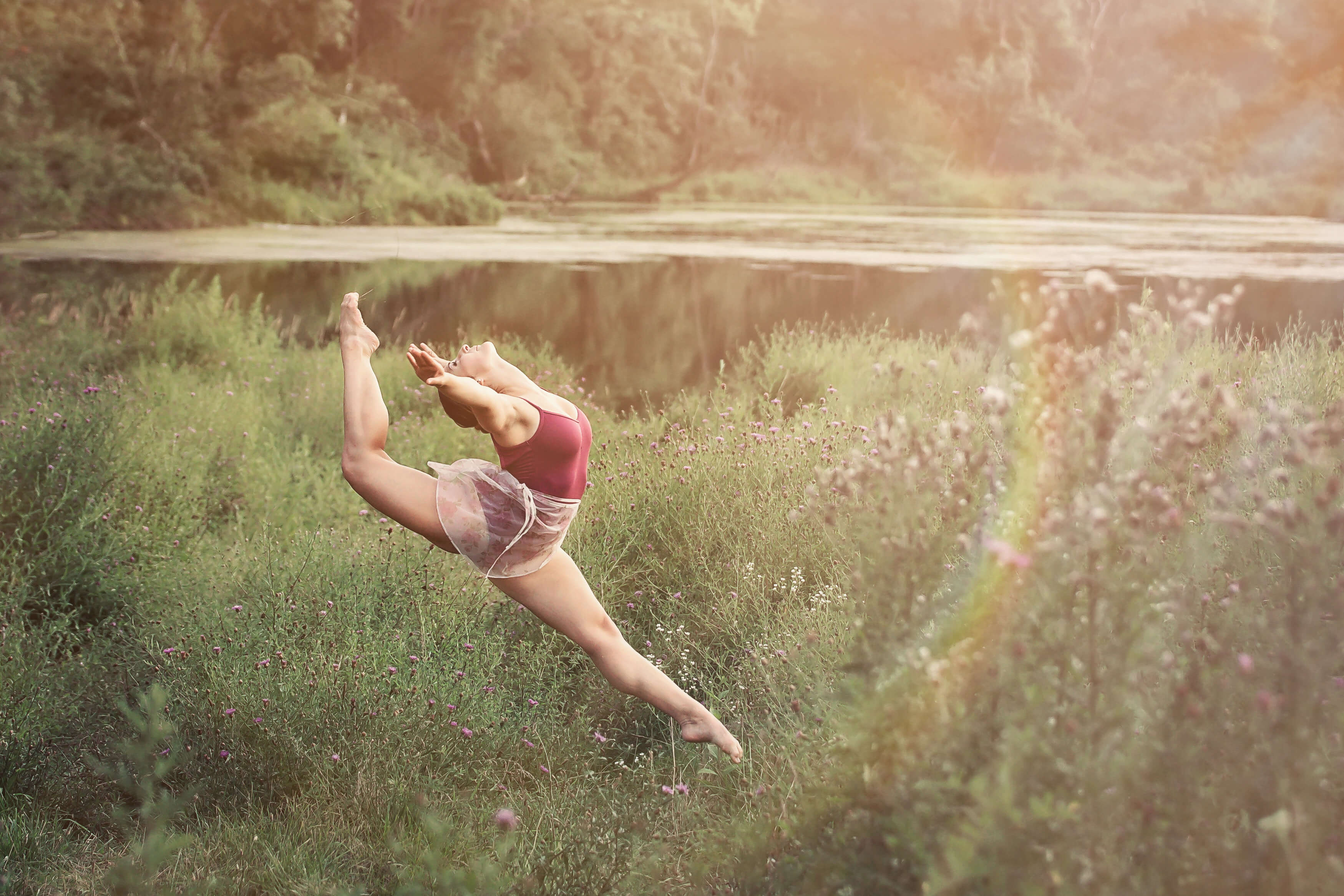 Ballet student at Dance Revolution Inc.