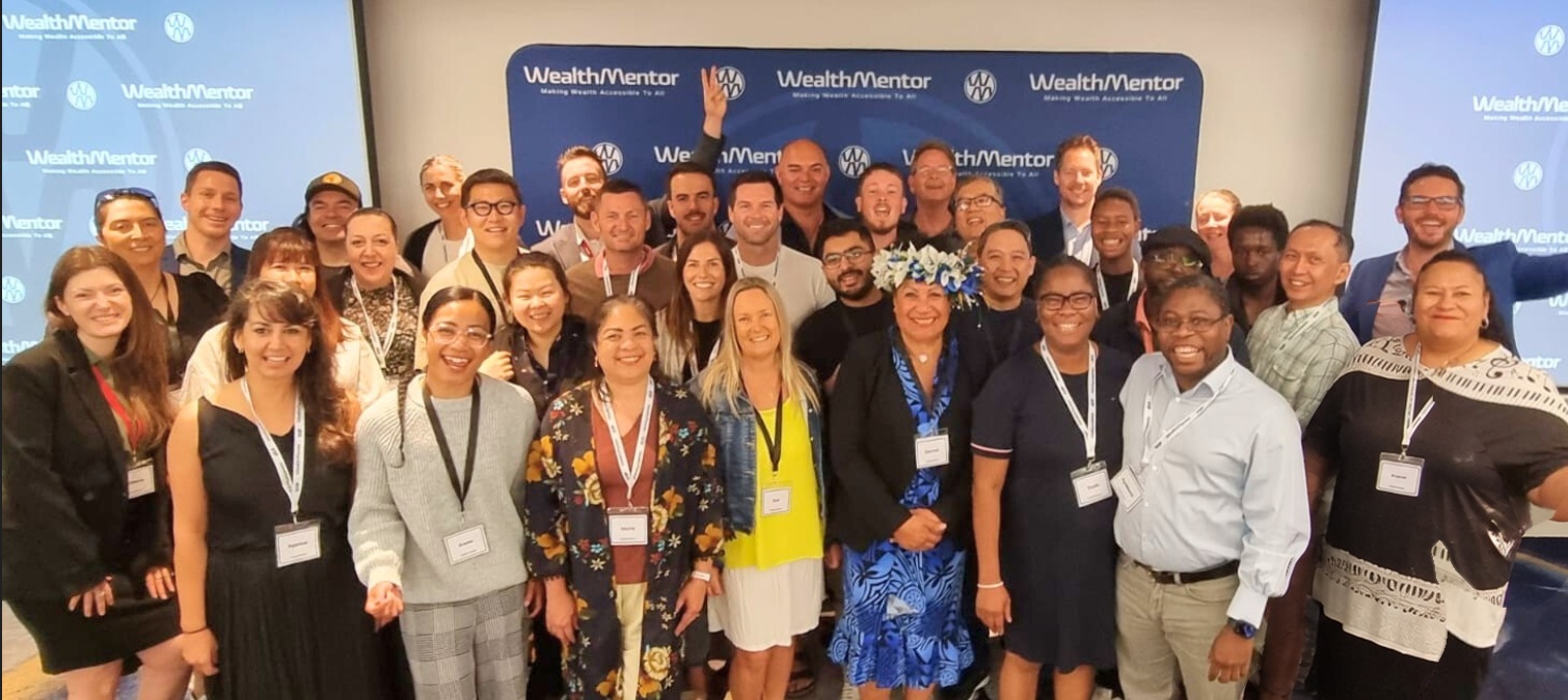 Wealth Mentor students and mentors at the in-person workshop