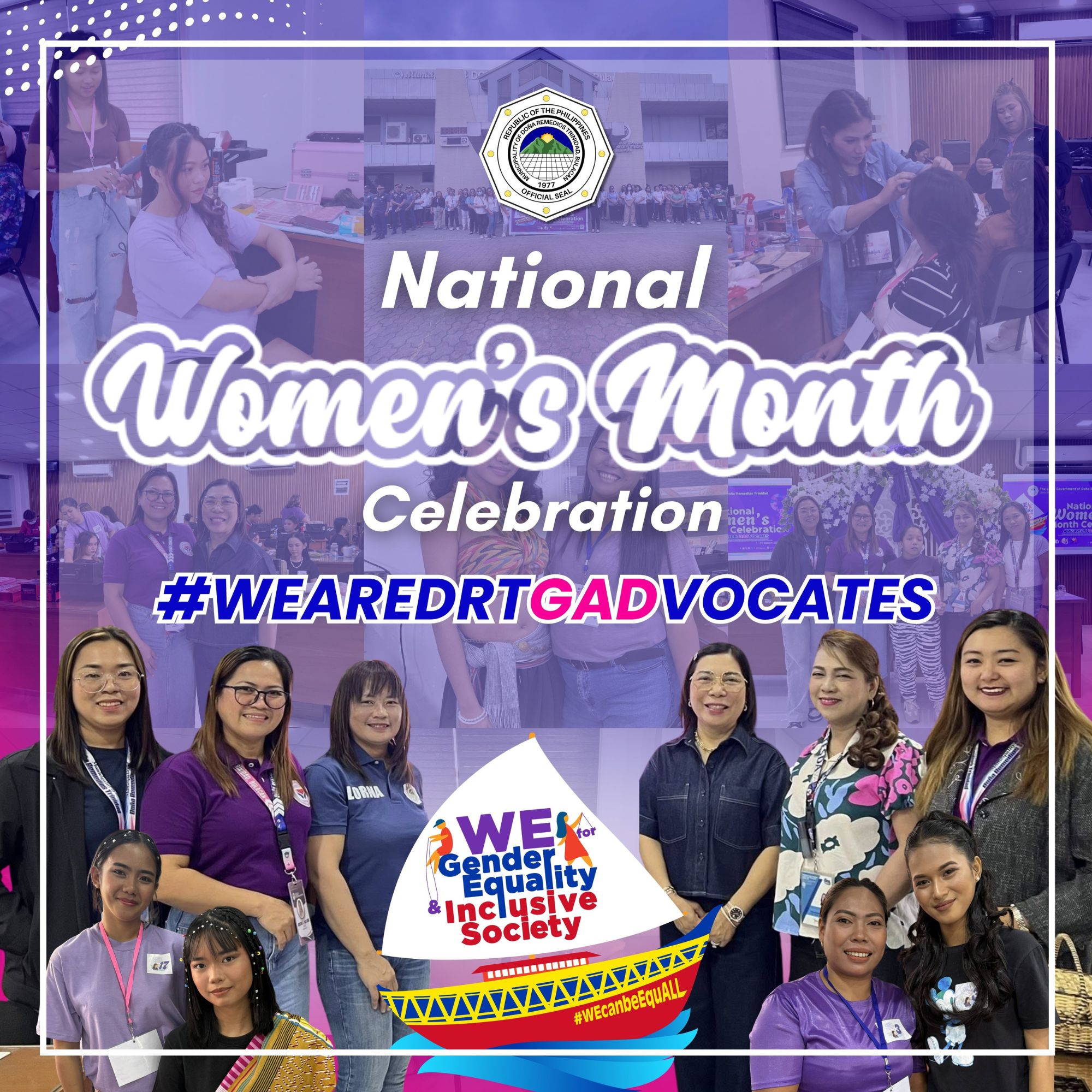 𝑵𝒂𝒕𝒊𝒐𝒏𝒂𝒍 𝑾𝒐𝒎𝒆𝒏’𝒔 𝑴𝒐𝒏𝒕𝒉 𝒔𝒂 𝑩𝒂𝒚𝒂𝒏 𝒏𝒈 𝑫𝒐ñ𝒂 𝑹𝒆𝒎𝒆𝒅𝒊𝒐𝒔 𝑻𝒓𝒊𝒏𝒊𝒅𝒂𝒅