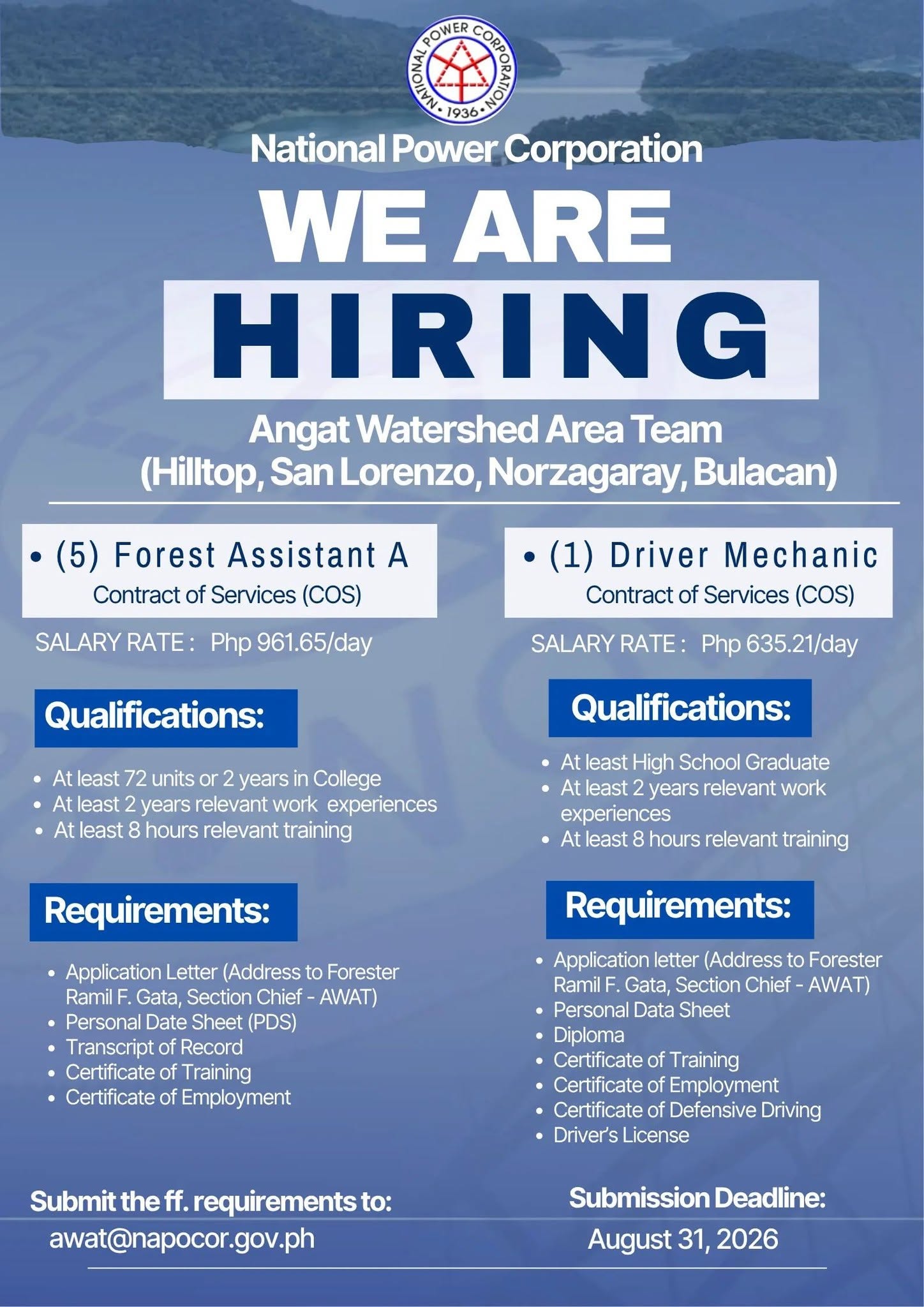 📢 JOB OPPORTUNITY ALERT