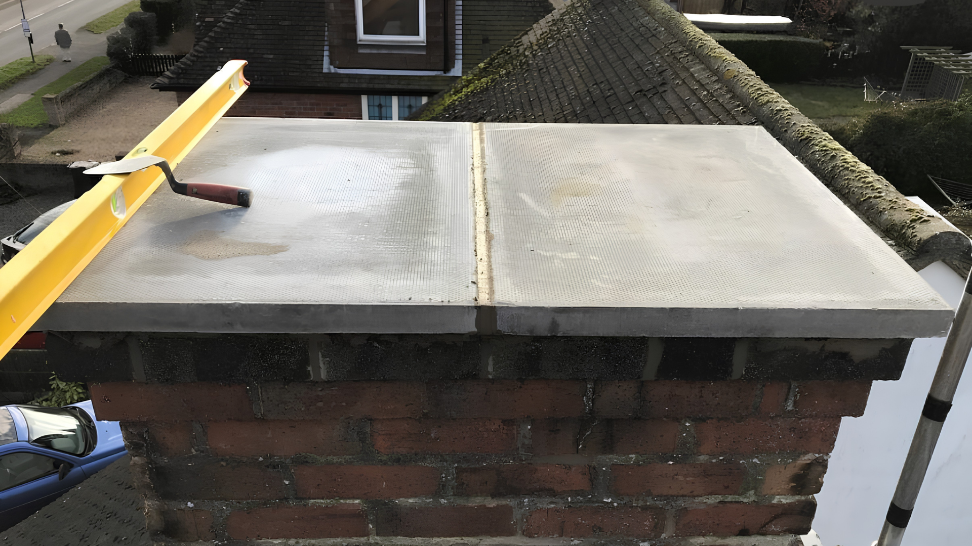 Roofing project completed by LA Roofing