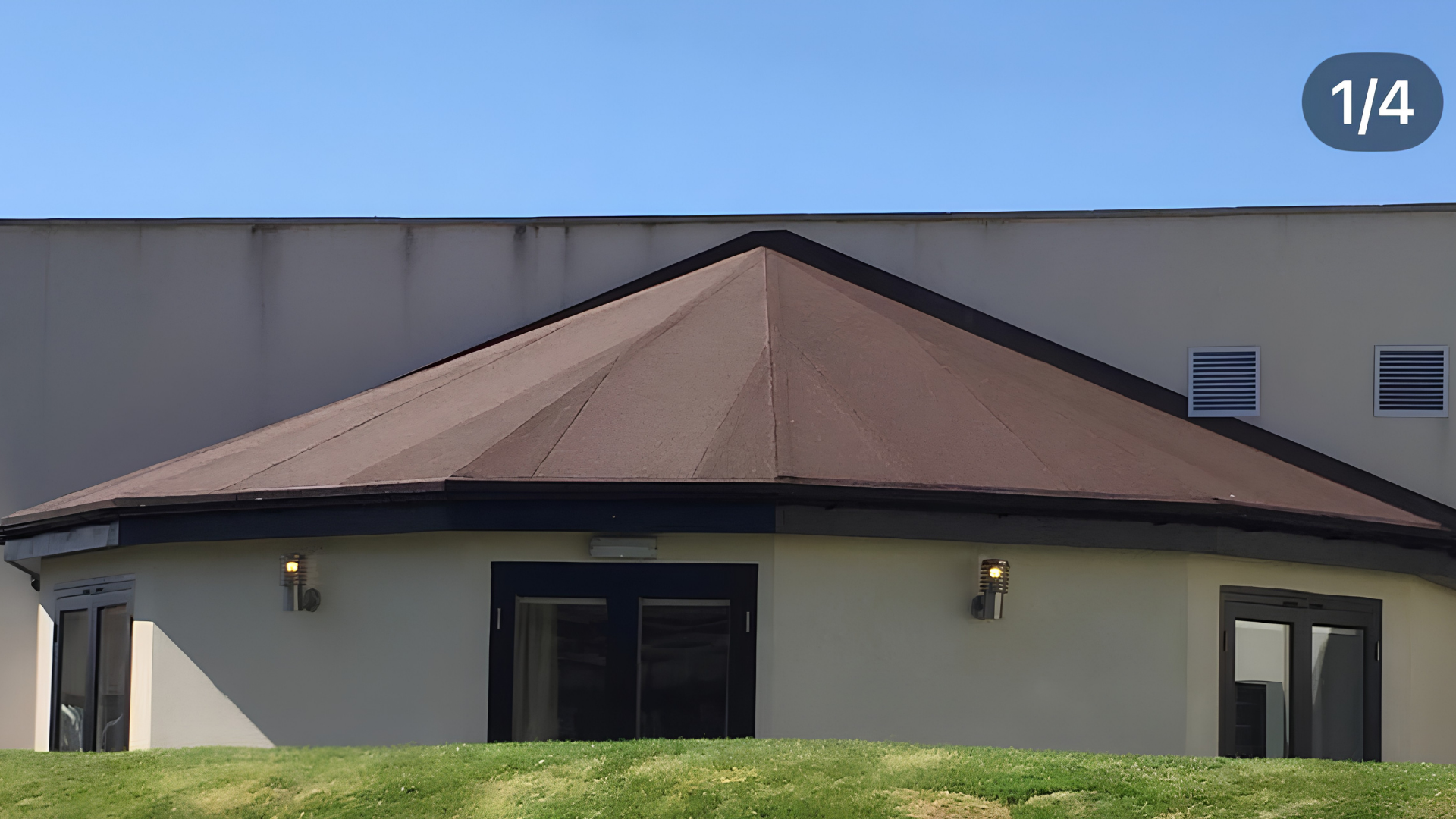 Roofing project completed by LA Roofing
