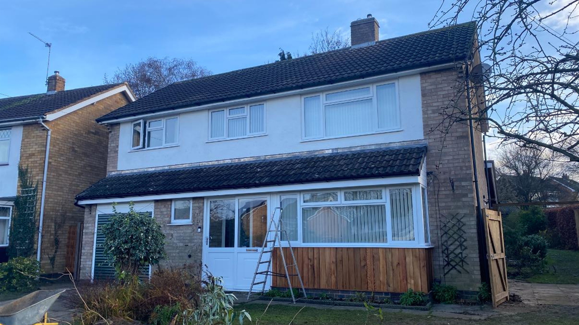 Roofing project completed by LA Roofing