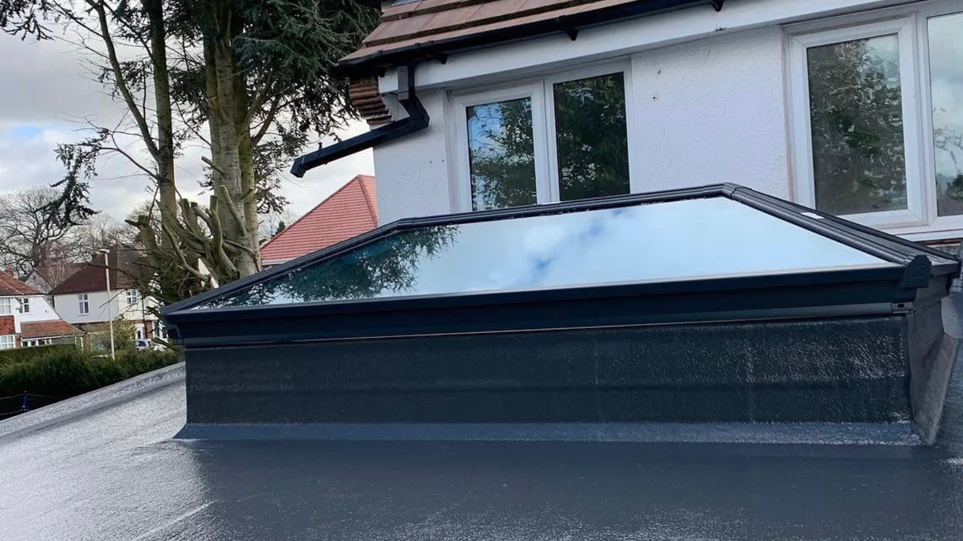 Roofing project completed by LA Roofing