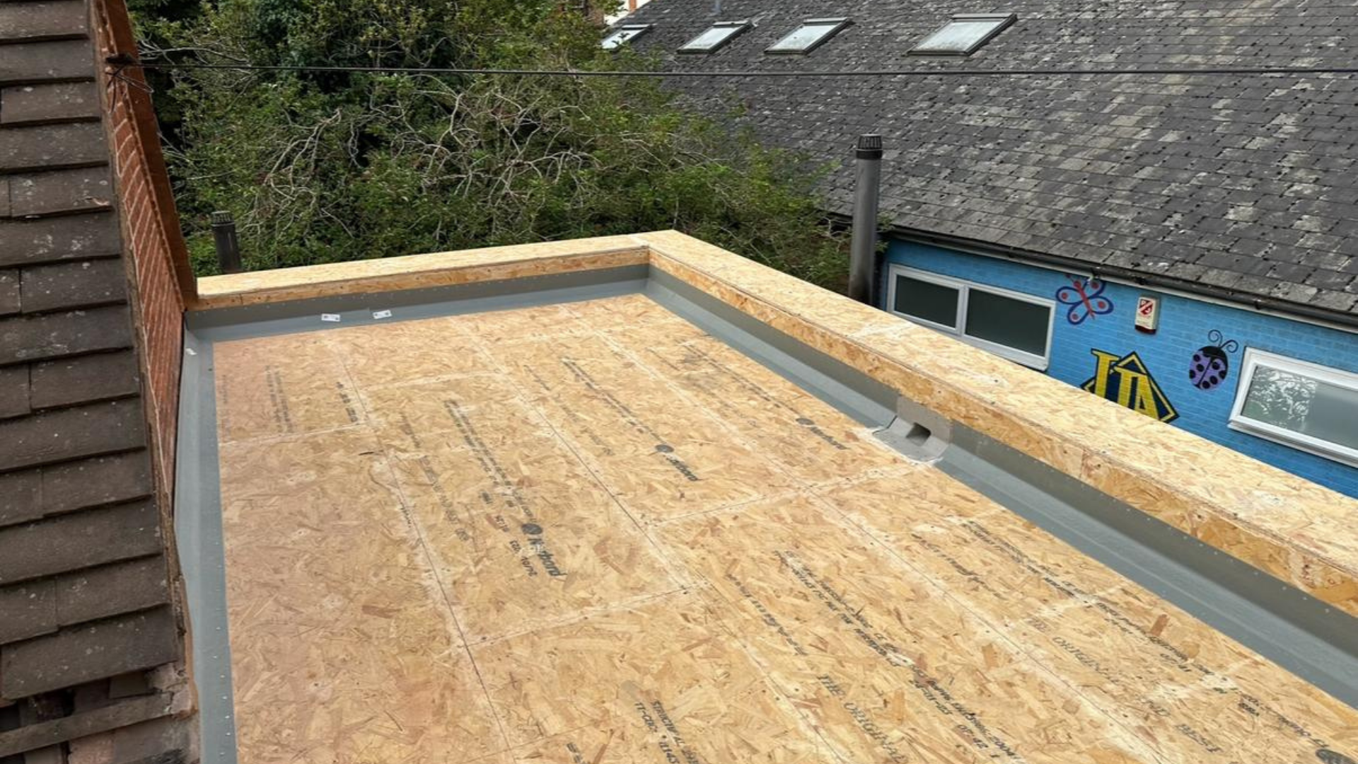 Roofing project completed by LA Roofing