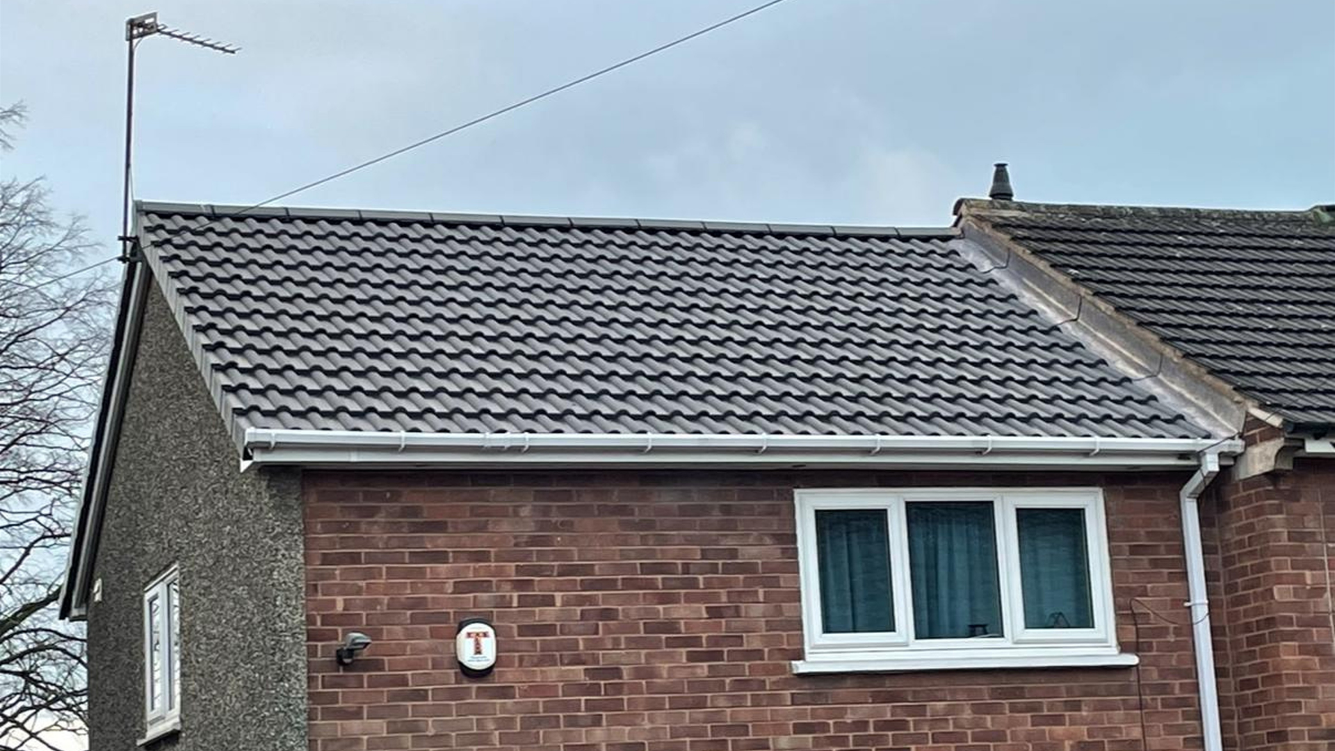 Roofing project completed by LA Roofing
